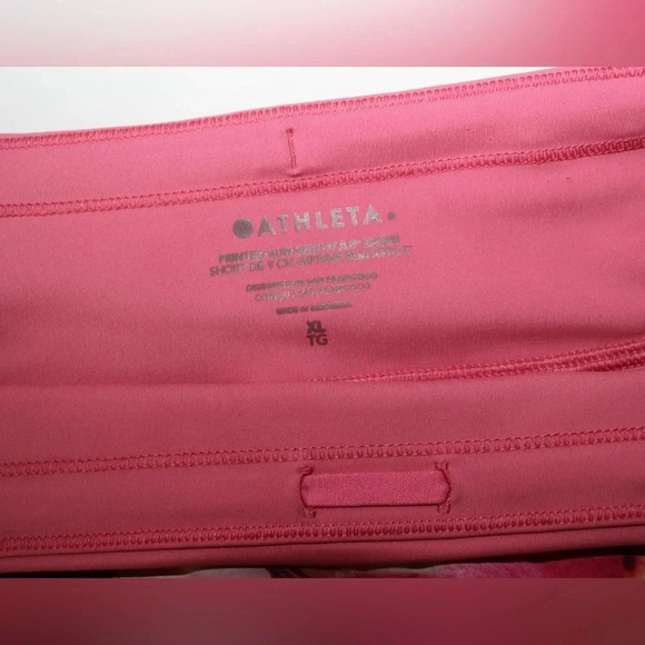 NWT Athleta Printer Run with It 3.5” Shorts Size XL - Picture 9 of 13